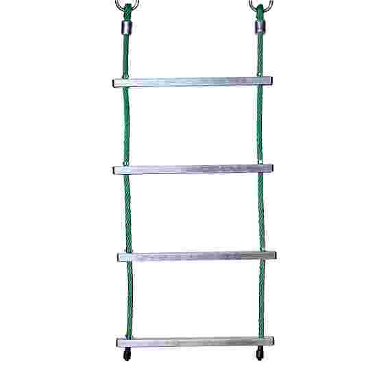 Huck Seiltechnik &quot;Hercules Rope with Aluminum Rungs&quot; Rope Ladder Green