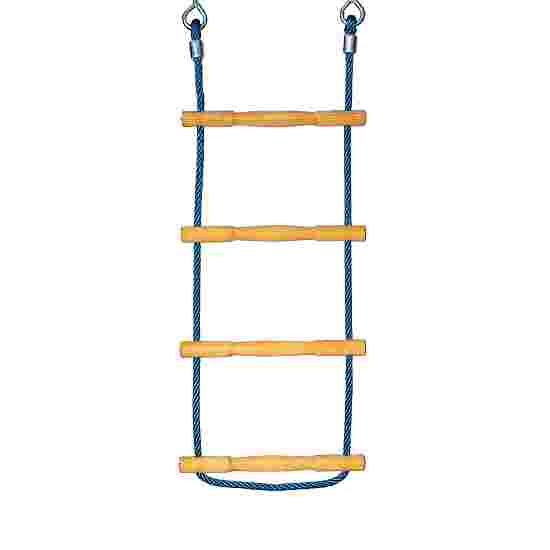 Huck Seiltechnik &quot;Hercules Rope with Wooden Rungs&quot; Rope Ladder Blue