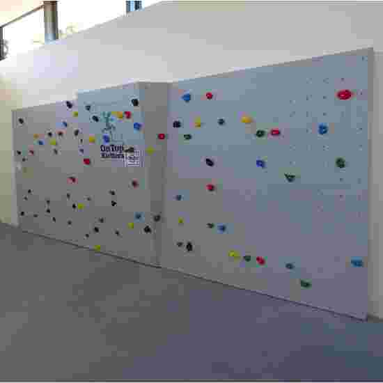 Indoor Basic, height 2,48 m Modular Climbing Wall 620 cm, With overhang