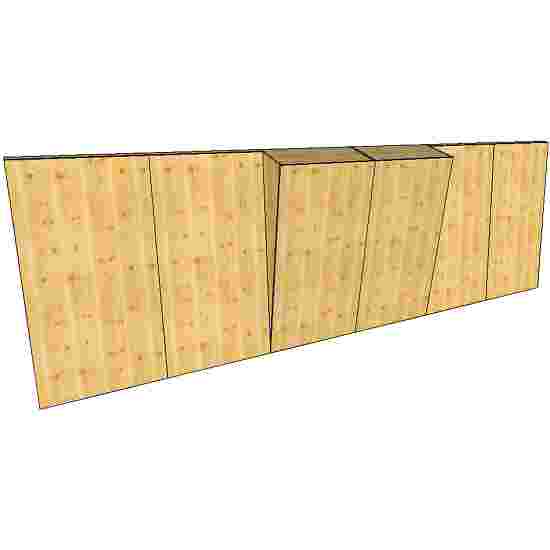 Indoor Nature Pure, height 2,48 m Modular Climbing Wall 744 cm, With overhang