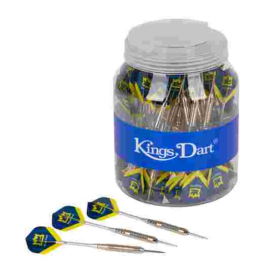 Kings Dart &quot;Tournament&quot; Steel-Tip Darts Blue/yellow