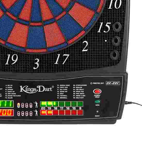 Kings Dart with luxury equipment Electronic Dartboard blue/red