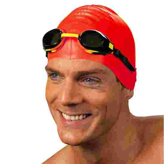 &quot;Latex&quot; Swimming Cap Red