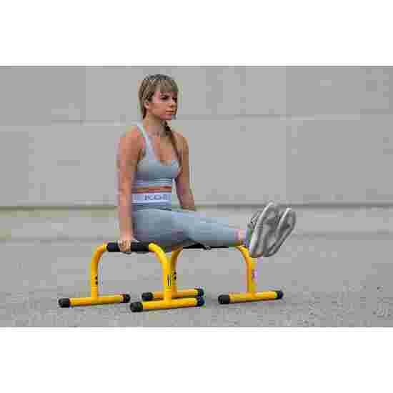 Lebert &quot;Equalizer&quot; Parallel Bars Yellow, Parallettes