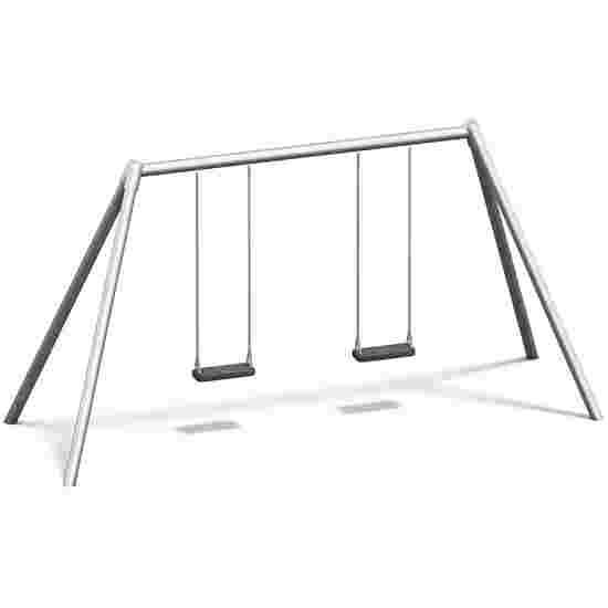 Playparc &quot;Metall&quot; Double Swing Set Suspension height 245 cm