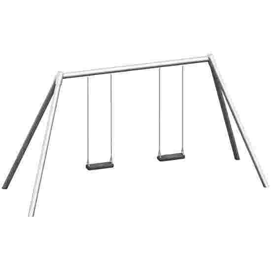 Playparc &quot;Metall&quot; Double Swing Set Hanging height: 200 cm