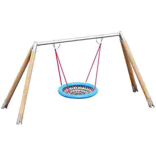 Playparc &quot;Wood/Metal&quot; Bird’s Nest Swing Hanging height: 200 cm