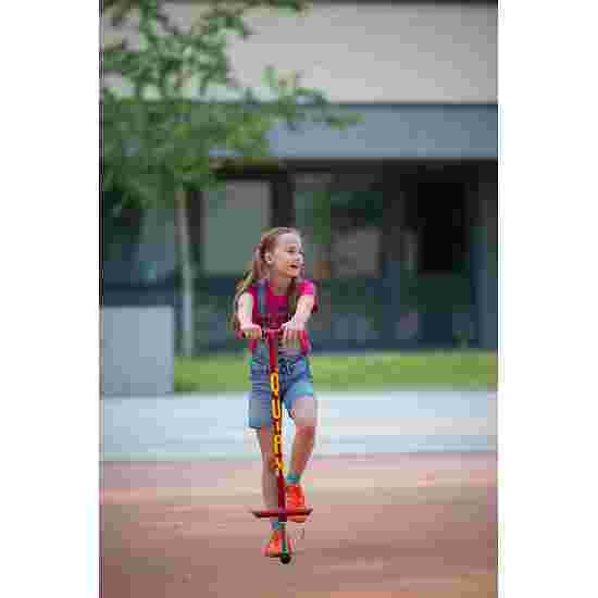 Qu-Ax Pogo Stick Red, L: 98 cm, up to 30 kg