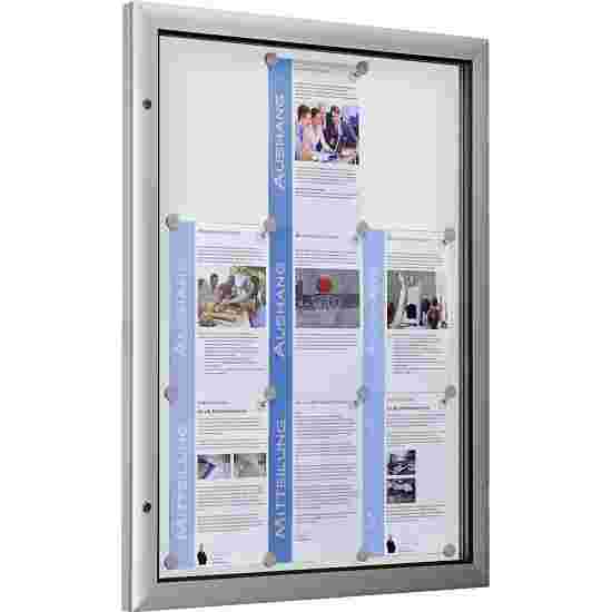 Schaar Design &quot;Portrait&quot; Noticeboard Back panel: white, 540x800x43 mm
