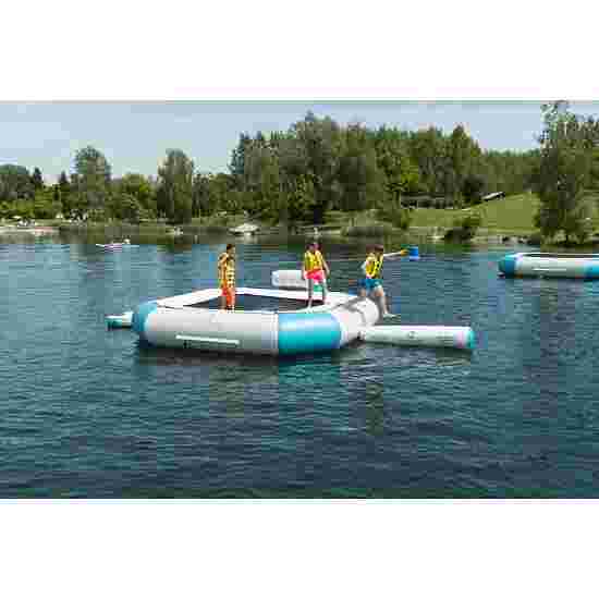 Spinera &quot;Pirates Tramp 500&quot; Water Trampoline Pirates Tramp incl. Base Step, Slide and Beam