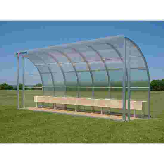 Sport-Thieme &quot;10 People&quot; Dugout Seat, Polycarbonate