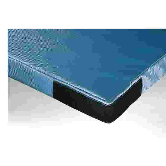 Sport-Thieme 200x100x6 cm &quot;Super&quot; Gymnastics Mat Basic, Blue gymnastics mat material
