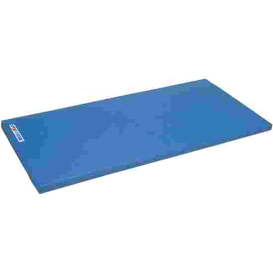 Sport-Thieme 200x100x6 cm &quot;Super&quot; Gymnastics Mat Basic, Blue gymnastics mat material