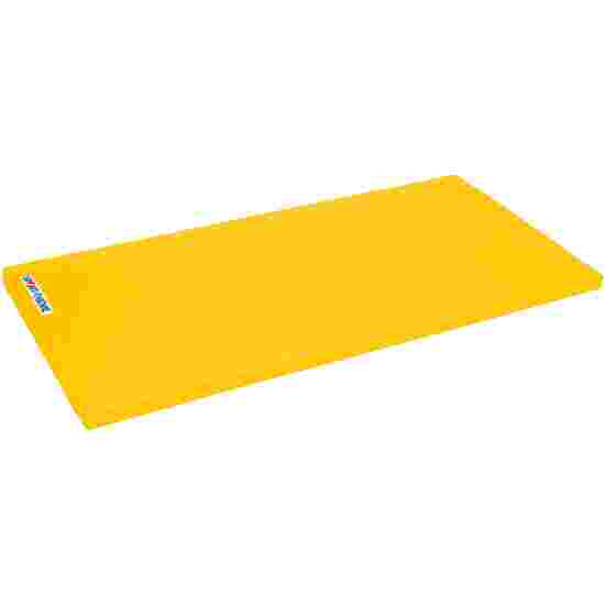 Sport-Thieme 200x100x6 cm &quot;Super&quot; Gymnastics Mat Basic, Yellow Polygrip