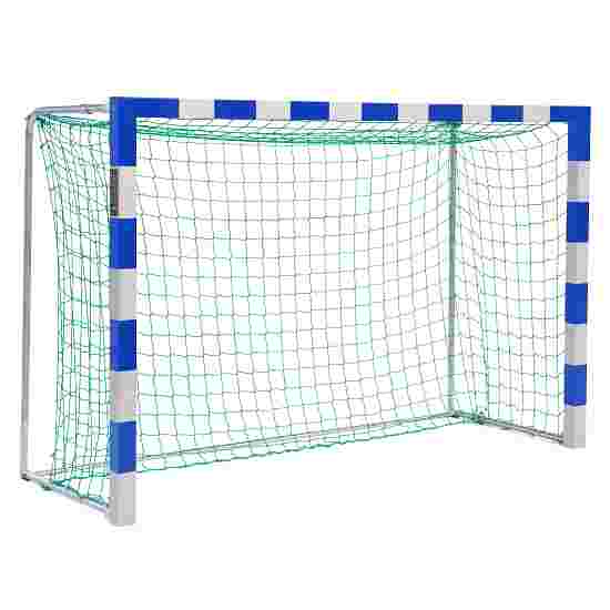 Sport-Thieme 3×1.60-m Free-Standing Handball Goal Premium steel corner joints, Blue/silver