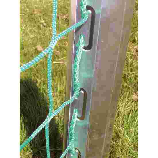 Sport-Thieme Aluminium Football Goal, 7.32x2.44 m, with Welded Corners, in Ground Sockets Net fastening rail
