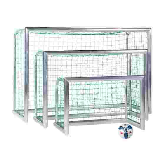 Sport-Thieme B re Aluminium &quot;Professional Compact&quot; Mini Football Goal 1.20x0.80 m, Incl. net, green (mesh size 10 cm)