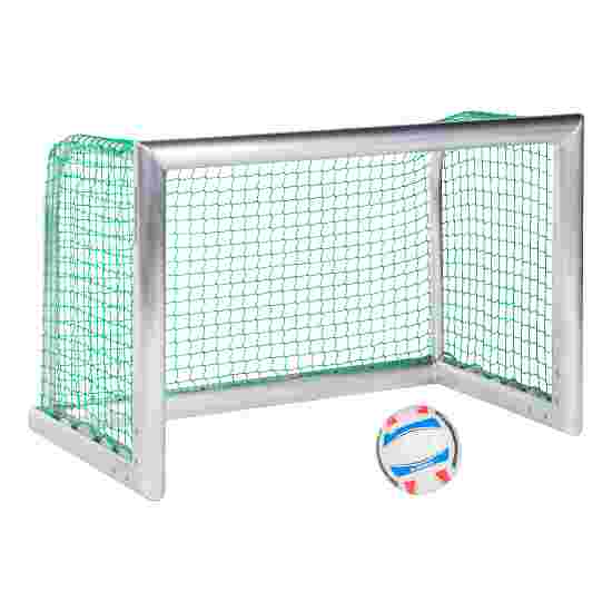 Sport-Thieme B re Aluminium &quot;Professional Compact&quot; Mini Football Goal 1.20x0.80 m, Incl. net, green (mesh size 4.5 cm)