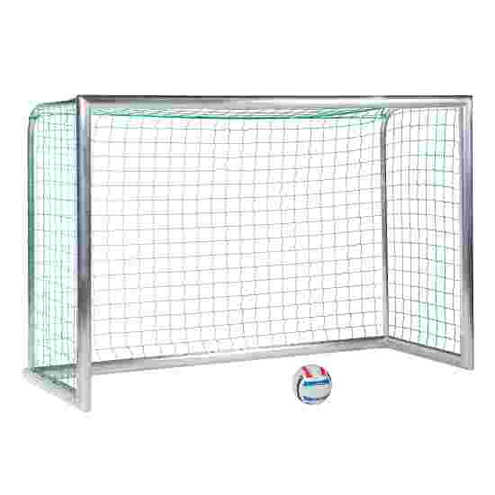 Sport-Thieme B re Aluminium &quot;Professional Compact&quot; Mini Football Goal 2.40×1.60 m, Incl. net, green (mesh size 10 cm)