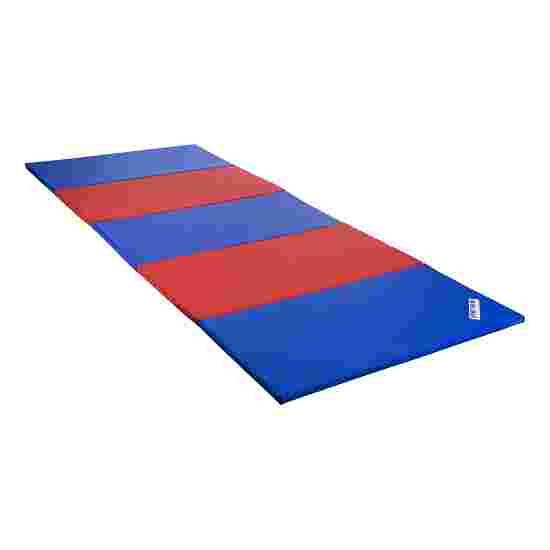 Sport-Thieme &quot;Basic&quot; Folding Mat 300x120x3 cm, blue/red