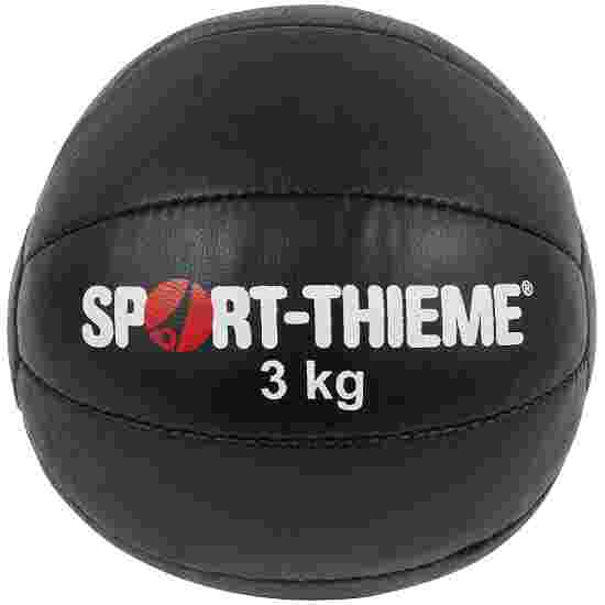 Sport-Thieme &quot;Black&quot; Medicine Ball 3 kg, 22 cm