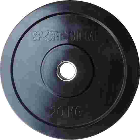 Sport-Thieme &quot;Bumper Plate&quot;, Black Weight Plate 20 kg