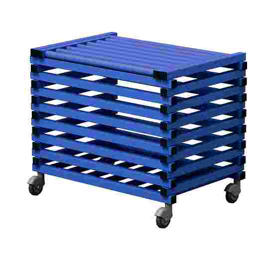 Sport-Thieme by Vendiplas Trolley For small parts with lid, Blue