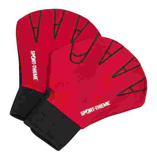 Sport-Thieme Closed-Fingertip Aqua Fitness Gloves m, 25x18 cm, Red