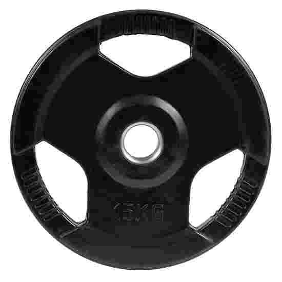 Sport-Thieme &quot;Competition&quot;, Rubberised, 50-mm Weight Plate 15 kg
