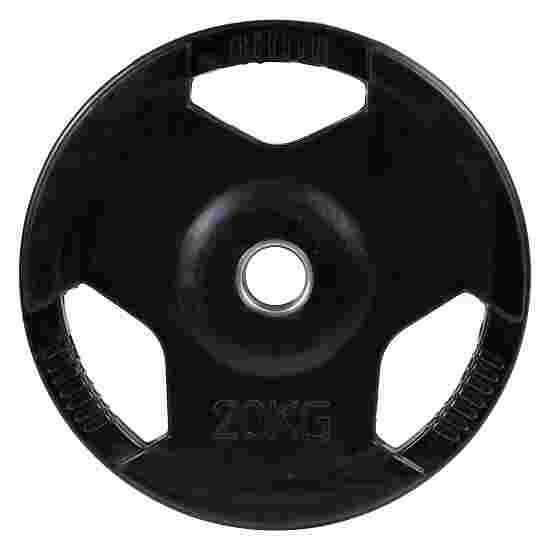 Sport-Thieme &quot;Competition&quot;, Rubberised, 50-mm Weight Plate 20 kg