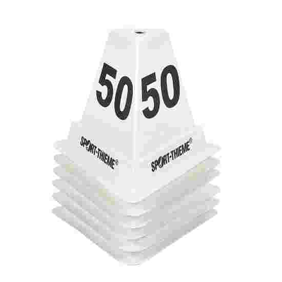 Sport-Thieme Discus, Hammer and Javelin Throw Distance Marker Boxes Numbers 25, 30, 35, 40, 45, and 50