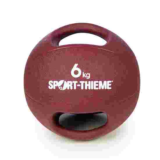 Sport-Thieme &quot;Dual Grip&quot; Medicine Ball 6 kg, bordeaux