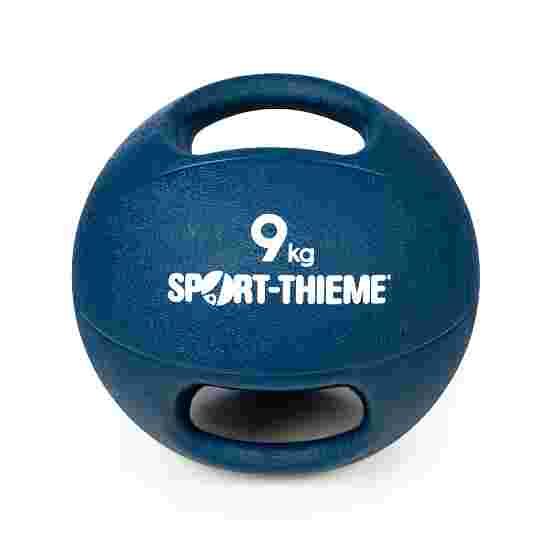 Sport-Thieme &quot;Dual Grip&quot; Medicine Ball 9 kg, dark blue