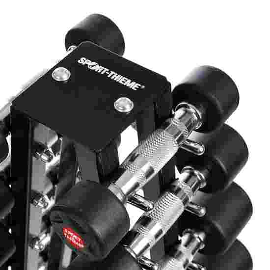 Sport-Thieme &quot;Dumbbell&quot; Dumbbell Rack For chrome- and rubber-coated compact dumbbells
