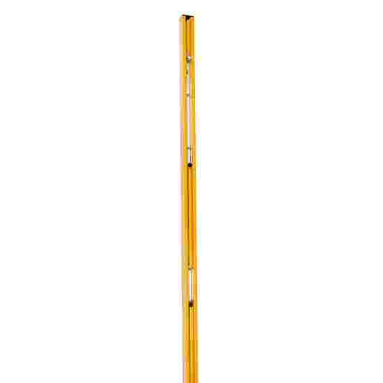 Sport-Thieme DVV Beach 2 &quot;Competition&quot; Beach Volleyball Posts With 2 ground sockets to be set in concrete, Powder-coated yellow