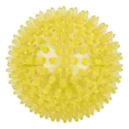 Sport-Thieme &quot;Firm&quot; Prickle Stimulating Ball Yellow, 8 cm in diameter