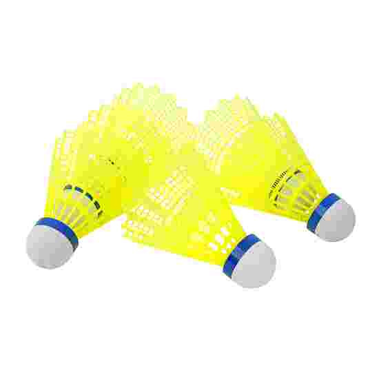 Sport-Thieme &quot;FlashOne&quot; Badminton Shuttles Blue, Medium, Neon yellow