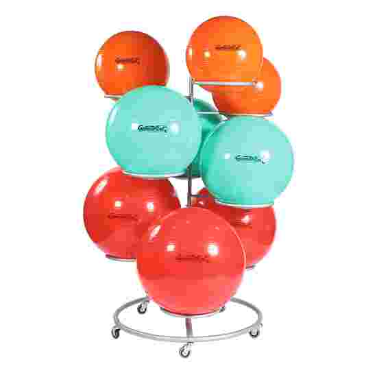 Exercise ball cheap stand with wheels