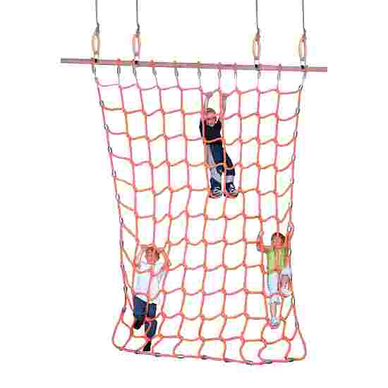 Sport-Thieme for Gymnastics Rings Climbing Net Polypropylene, orange, 3.5 m