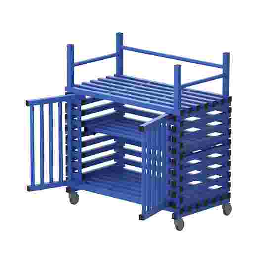 Sport-Thieme for Swimming Pool Equipment by Vendiplas Shelved Trolley Small, with extra space, Blue