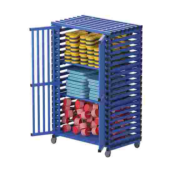Sport-Thieme for Swimming Pool Equipment by Vendiplas Shelved Trolley Large, without extra space, Blue
