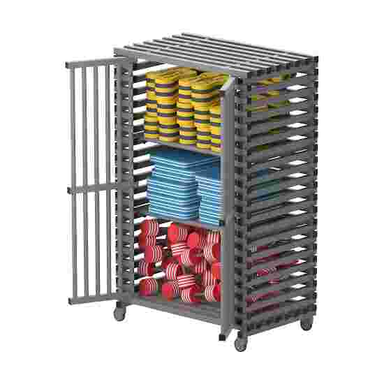 Sport-Thieme for Swimming Pool Equipment by Vendiplas Shelved Trolley Large, without extra space, Grey