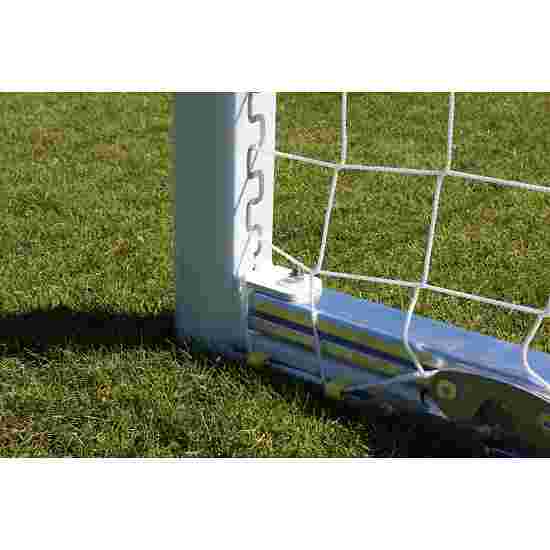 SportThieme FullSize Football Goal with Folding Net Bracket and Base