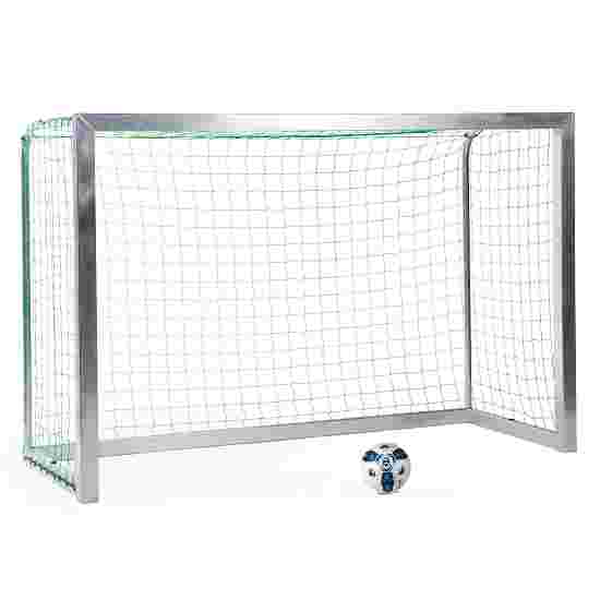 Sport-Thieme fully welded Mini Football Goal 2.40x1.60 m, goal depth 1.00 m, Incl. net, green (mesh size 10 cm)