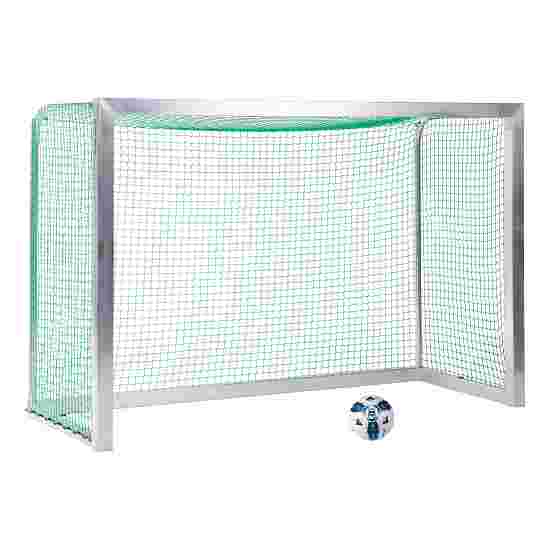 Sport-Thieme fully welded Mini Football Goal 2.40x1.60 m, goal depth 1.00 m, Incl. net, green (mesh size 4.5 cm)