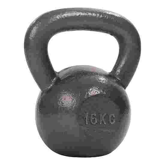Sport-Thieme &quot;Hammer-Finish&quot;, Grey-Painted Kettlebell 16 kg