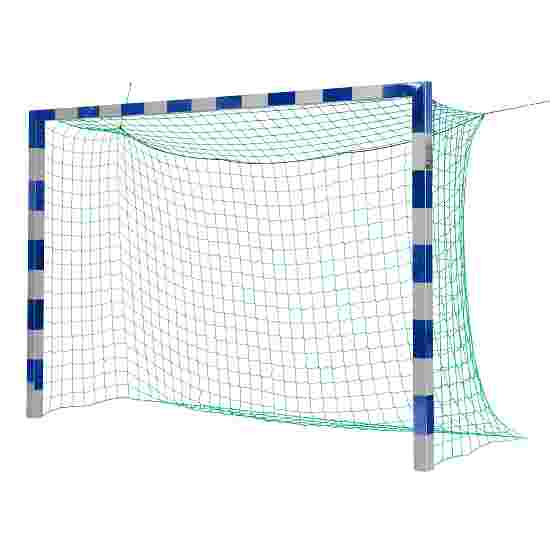 Sport-Thieme in ground sockets, with premium-steel corner joints Handball Goal Without net brackets, Blue/silver
