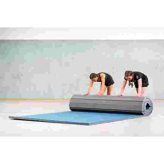 Sport-Thieme &quot;Innovative&quot; Roll-Up Mat Blue, 6x2 m