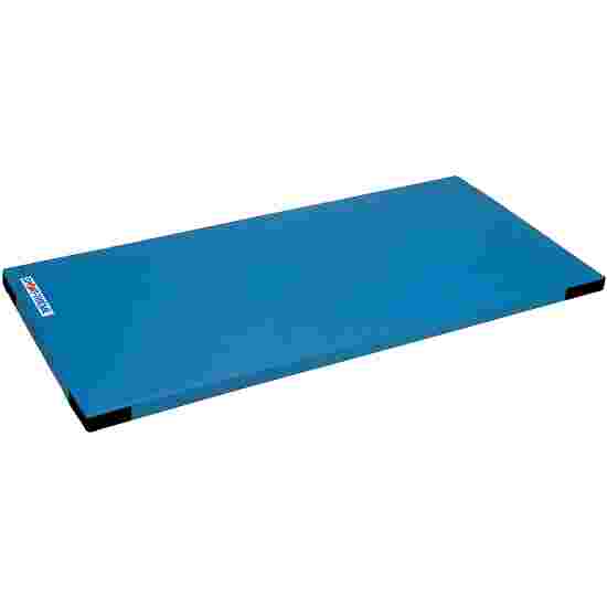 Sport-Thieme &quot;Kids&quot;, 150x100x6 cm Lightweight Gymnastics Mat With hook-and-loop corners, Blue