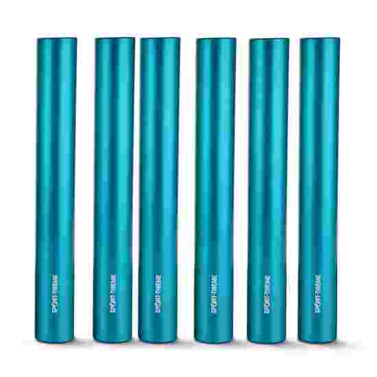 Sport-Thieme &quot;Metall&quot; Relay Batons Senior, 38 mm diameter (World Athletics specification), Blue